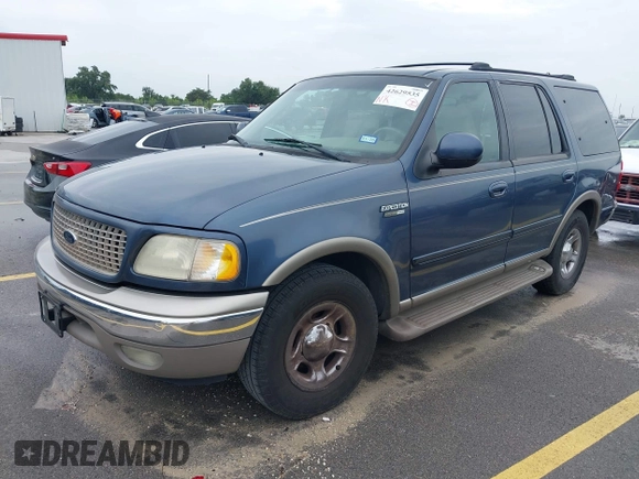 2000 Ford Expedition Eddie Bauer with VIN 1FMRU17L6YLA85238, listed as a IAAI auction lot 42629535 with Not provided miles and . Bid and sale history available at DreamBid. Image 2.