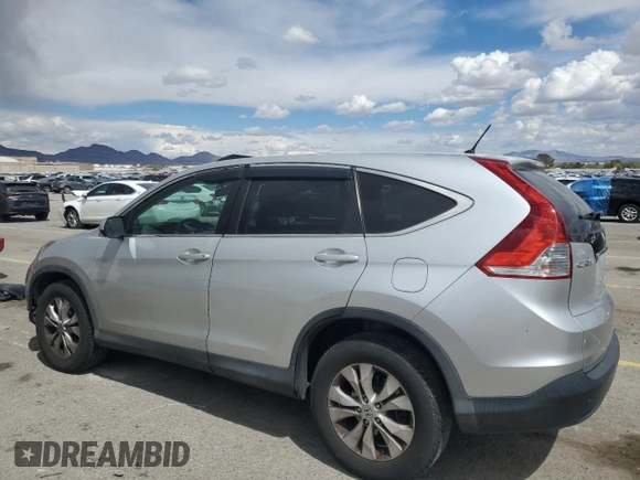 2013 Honda CR-V EX with VIN 2HKRM4H58DH677602, listed as a Copart auction lot 51869445 with 130,043 mi miles and Salvage Title. Bid and sale history available at carsss.com. Image 2.