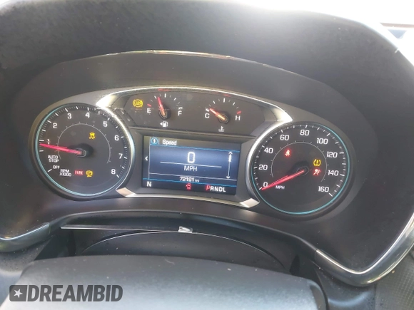 2023 Chevrolet Equinox RS with VIN 3GNAXMEG3PS153365, listed as a IAAI auction lot 42046883 with 72,191 mi miles and . Bid and sale history available at DreamBid. Image 7.