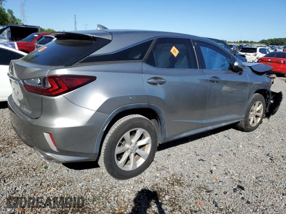 2017 Lexus RX with VIN 2T2ZZMCA4HC088069, listed as a Copart auction lot 49545555 with 81,080 mi miles and Salvage Title. Bid and sale history available at carsss.com. Image 3.