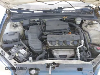 2003 Honda Civic LX with VIN 2HGES165X3H598298, listed as a IAAI auction lot 42035109 with 216,806 mi miles. Bid and sale history available at carsss.com. Image 10.