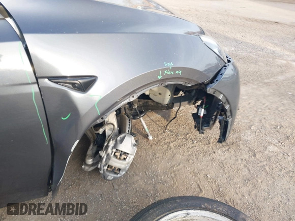 2023 Tesla Model Y Long Range with VIN 7SAYGAEEXPF612231, listed as a IAAI auction lot 41758243 with 32,924 mi miles and . Bid and sale history available at DreamBid. Image 6.
