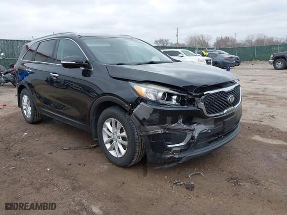 2016 Kia Sorento LX with VIN 5XYPG4A50GG129744, listed as a IAAI auction lot 41711949 with 127,954 mi miles. Bid and sale history available at carsss.com. Image 1.