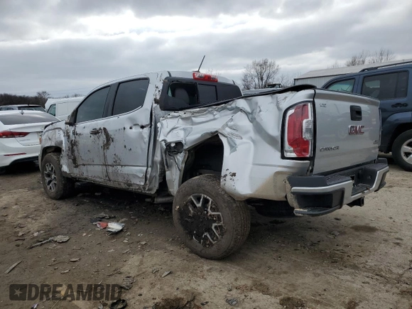 2016 GMC Canyon 4WD SLE with VIN 1GTG6CE32G1394199, listed as a Copart auction lot 87009604 with 0 mi miles and Salvage Title. Bid and sale history available at carsss.com. Image 2.