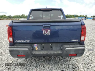 2019 Honda Ridgeline RTL-E with VIN 5FPYK3F76KB010613, listed as a Copart auction lot 60401125 with 90,492 mi miles and Salvage title. Bid and sale history available at DreamBid. Image 6.