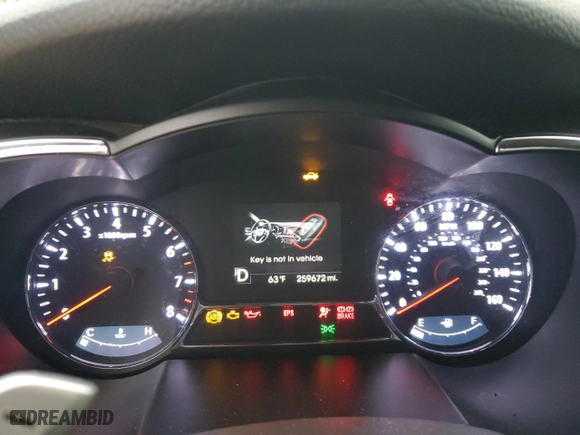 2012 Kia Optima SX with VIN 5XXGR4A68CG051652, listed as a Copart auction lot 47592195 with 259,672 mi miles and Salvage Title. Bid and sale history available at carsss.com. Image 9.