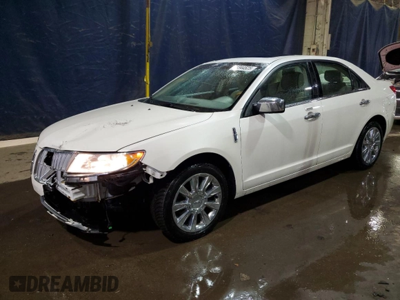 2012 Lincoln MKZ with VIN 3LNHL2GC4CR818028, listed as a Copart auction lot 44344525 with 92,777 mi miles and Salvage Title. Bid and sale history available at carsss.com. Image 1.