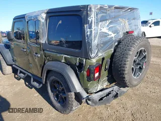 2022 Jeep Wrangler Unlimited High Tide with VIN 1C4HJXDG5NW113205, listed as a IAAI auction lot 41488724 with 30,446 mi miles and . Bid and sale history available at DreamBid. Image 6.