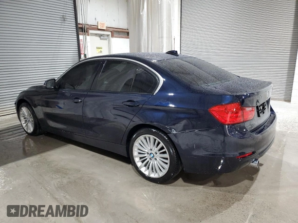 2015 BMW 3 Series 335i xDrive with VIN WBA3B9G50FNR93571, listed as a Copart auction lot 50958435 with 91,689 mi miles and Salvage Title. Bid and sale history available at carsss.com. Image 2.