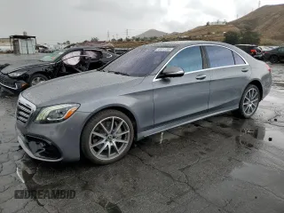 2018 Mercedes-Benz S 560 with VIN WDDUG8DB4JA415248, listed as a Copart auction lot 44411705 with 67,257 mi miles and Clean Title. Bid and sale history available at carsss.com. Image 1.