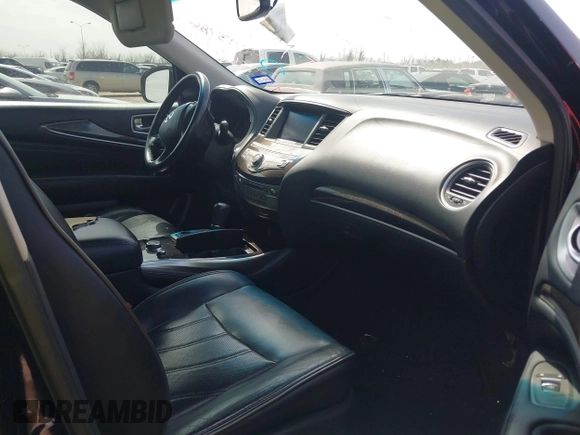 2015 Infiniti QX60 with VIN 5N1AL0MN6FC522202, listed as a IAAI auction lot 41713786 with 206,448 mi miles and . Bid and sale history available at DreamBid. Image 5.