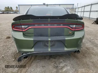 2021 Dodge Charger Scat Pack with VIN 2C3CDXGJ7MH503684, listed as a Copart auction lot 42331415 with 82,114 mi miles and Salvage Title. Bid and sale history available at DreamBid. Image 6.