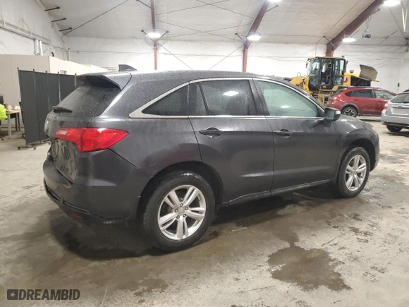 2014 Acura RDX Tech Pkg with VIN 5J8TB4H57EL021191, listed as a Copart auction lot 50077085 with 89,415 mi miles and Salvage Title. Bid and sale history available at carsss.com. Image 3.