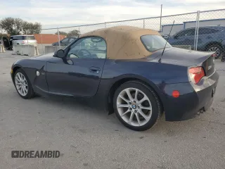 2006 BMW Z4 3.0i with VIN 4USBU33506LW58375, listed as a Copart auction lot 85711854 with 128,432 mi miles and Clean Title. Bid and sale history available at carsss.com. Image 2.