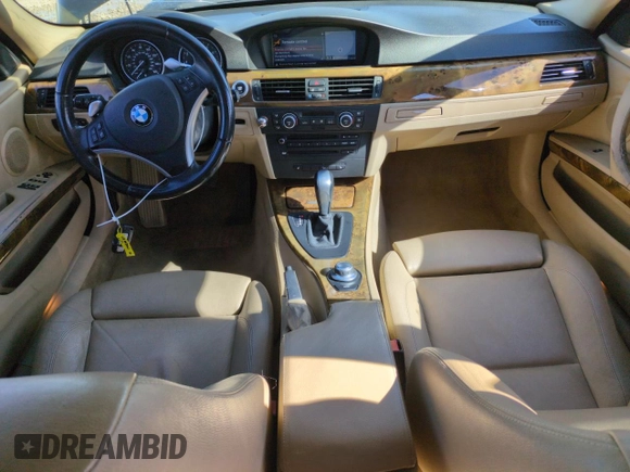 2008 BMW 3 Series 335xi with VIN WBAVD53538A009258, listed as a Copart auction lot 46369055 with 167,497 mi miles and Salvage Title. Bid and sale history available at carsss.com. Image 8.