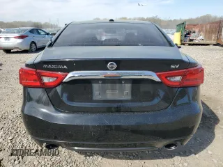 2017 Nissan Maxima SV with VIN 1N4AA6AP8HC401229, listed as a Copart auction lot 50721325 with 224,779 mi miles and Salvage Title. Bid and sale history available at carsss.com. Image 6.