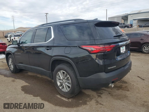 2023 Chevrolet Traverse LT Cloth with VIN 1GNERGKW7PJ222553, listed as a Copart auction lot 49293065 with 53,986 mi miles and Salvage Title. Bid and sale history available at carsss.com. Image 2.