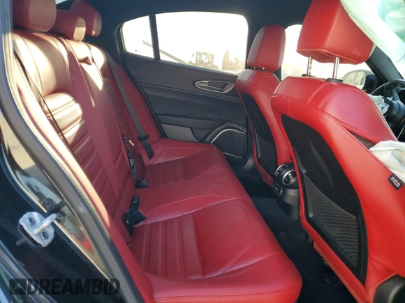 2022 Alfa Romeo Giulia with VIN ZARFAMAN8N7659604, listed as a Copart auction lot 88240735 with 54,903 mi miles and Non repairable. Bid and sale history available at DreamBid. Image 10.