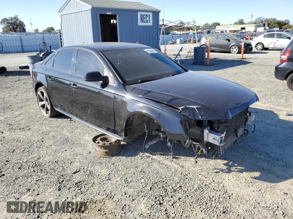 2014 Audi S4 Premium Plus with VIN WAUBGAFL7EA058438, listed as a Copart auction lot 77026174 with 140,847 mi miles and Salvage Title. Bid and sale history available at carsss.com. Image 4.
