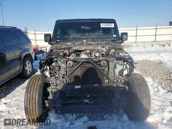 2020 Jeep Wrangler Sport S z VIN 1C4GJXAG9LW203261, wystawiony jako Copart lot #41534935 z przebiegiem 81 058 mil mil oraz Szkoda całkowita • Salvage title. Historia ofert i sprzedaży dostępna na DreamBid. Obrazek 5.