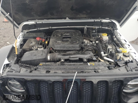 2021 Jeep Wrangler Unlimited Willys with VIN 1C4HJXDN9MW509795, listed as a Copart auction lot 51667375 with 53,473 mi miles and Salvage Title. Bid and sale history available at DreamBid. Image 11.