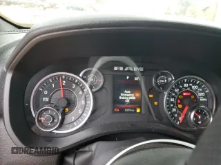2025 Ram 1500 Big Horn with VIN 1C6RRFFG5SN509938, listed as a Copart auction lot 45376955 with 8,209 mi miles and Salvage Title. Bid and sale history available at carsss.com. Image 9.