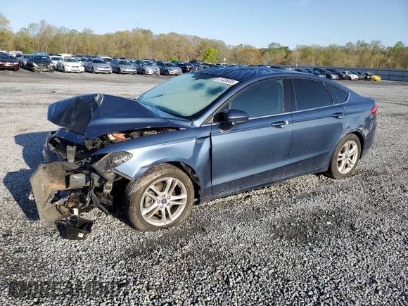 2018 Ford Fusion SE with VIN 3FA6P0H77JR177840, listed as a Copart auction lot 51406085 with 171,829 mi miles and Salvage Title. Bid and sale history available at carsss.com. Image 1.