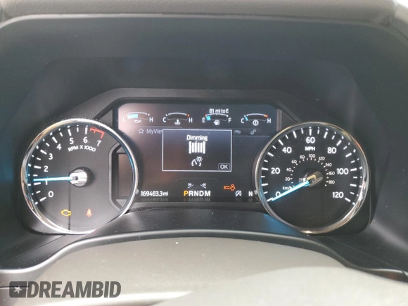2020 Ford Expedition Max XLT with VIN 1FMJK1HT5LEA92969, listed as a Copart auction lot 53988105 with 169,483 mi miles and Clean Title. Bid and sale history available at DreamBid. Image 9.