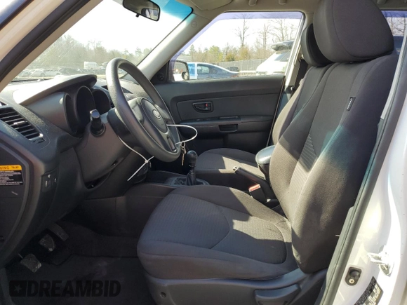 2011 Kia Soul with VIN KNDJT2A11B7309484, listed as a Copart auction lot 48125445 with 151,978 mi miles and Salvage Title. Bid and sale history available at carsss.com. Image 7.