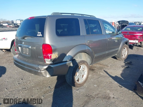 2006 Dodge Durango SLT with VIN 1D4HD48276F179537, listed as a IAAI auction lot 41213478 with 163,990 mi miles. Bid and sale history available at carsss.com. Image 4.