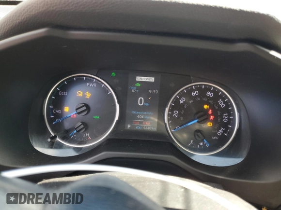 2022 Toyota RAV4 Hybrid XLE with VIN 4T3RWRFV4NU052179, listed as a Copart auction lot 57075225 with 52,409 mi miles and Non repairable. Bid and sale history available at DreamBid. Image 9.