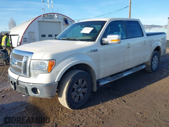 2009 Ford F-150 XL with VIN 1FTPW14V29FA77696, listed as a IAAI auction lot 41680153 with 105,527 mi miles. Bid and sale history available at carsss.com. Image 17.