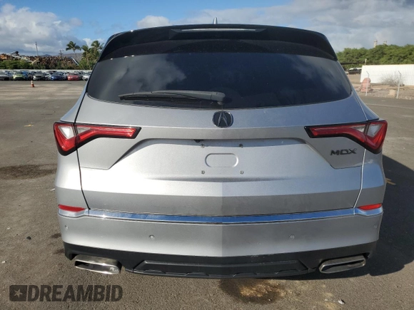 2022 Acura MDX w/Technology Package with VIN 5J8YD9H49NL007619, listed as a Copart auction lot 80337144 with 57,335 mi miles and Salvage Title. Bid and sale history available at carsss.com. Image 6.