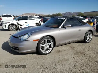 2003 Porsche 911 Carrera with VIN WP0CA29943S652331, listed as a Copart auction lot 50918655 with 57,479 mi miles and Salvage Title. Bid and sale history available at carsss.com. Image 1.