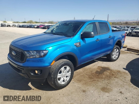2022 Ford Ranger XL with VIN 1FTER4EH1NLD03330, listed as a Copart auction lot 52520315 with 26,574 mi miles and Salvage title. Bid and sale history available at DreamBid. Image 1.