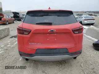 2023 Chevrolet Blazer LT with VIN 3GNKBHR42PS227899, listed as a Copart auction lot 45288295 with 30,408 mi miles and Salvage title. Bid and sale history available at DreamBid. Image 6.
