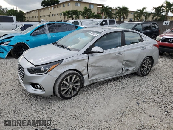 2020 Hyundai Accent Limited with VIN 3KPC34A69LE097998, listed as a Copart auction lot 74094674 with 26,412 mi miles and Salvage Title. Bid and sale history available at carsss.com. Image 1.