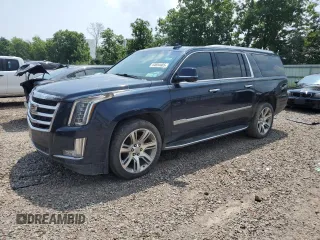 2017 Cadillac Escalade ESV Luxury with VIN 1GYS4HKJXHR352327, listed as a Copart auction lot 64694685 with Not provided miles and Clean title. Bid and sale history available at DreamBid. Image 1.