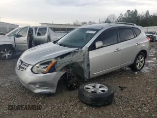 2011 Nissan Rogue SV with VIN JN8AS5MT4BW568126, listed as a Copart auction lot 46417875 with 123,718 mi miles and Salvage Title. Bid and sale history available at carsss.com. Image 1.