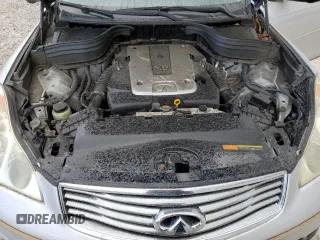 2011 Infiniti EX Journey with VIN JN1AJ0HR2BM853132, listed as a Copart auction lot 75808894 with 106,803 mi miles and Salvage Title. Bid and sale history available at DreamBid. Image 14.