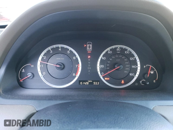2009 Honda Accord LX-P with VIN 1HGCP26449A123341, listed as a Copart auction lot 75167724 with 151,428 mi miles and Salvage Title. Bid and sale history available at DreamBid. Image 9.