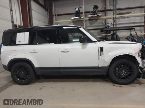 2020 Land Rover Defender SE with VIN SALEPEEU6L2010608, listed as a IAAI auction lot 41541187 with 49,733 mi miles and . Bid and sale history available at DreamBid. Image 13.