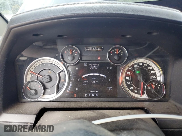2013 Ram 1500 Sport z VIN 1C6RR7MT9DS557100, wystawiony jako Copart lot #59704605 z przebiegiem 192 342 mil mil oraz Czysty tytuł • Clean title. Historia ofert i sprzedaży dostępna na DreamBid. Obrazek 9.