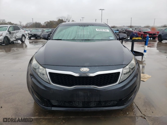 2011 Kia Optima EX with VIN KNAGN4A74B5152840, listed as a Copart auction lot 83638104 with 120,654 mi miles and Salvage Title. Bid and sale history available at carsss.com. Image 5.