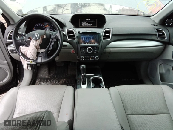 2017 Acura RDX Advance with VIN 5J8TB3H7XHL012873, listed as a Copart auction lot 67958704 with 113,455 mi miles and Salvage Title. Bid and sale history available at DreamBid. Image 8.