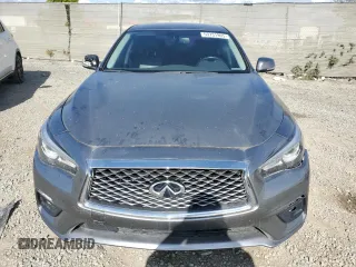 2021 Infiniti Q50 Pure with VIN JN1EV7AP5MM706121, listed as a Copart auction lot 53731965 with 76,603 mi miles and Salvage Title. Bid and sale history available at DreamBid. Image 5.