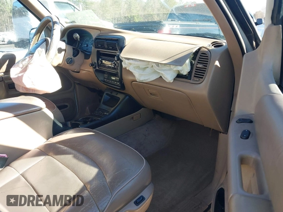 1998 Ford Explorer XL with VIN 1FMZU32E1WZB24266, listed as a IAAI auction lot 41795619 with 293,600 mi miles and . Bid and sale history available at DreamBid. Image 5.