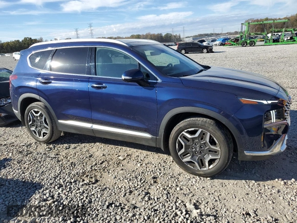 2021 Hyundai Santa Fe Limited with VIN 5NMS44AL9MH333333, listed as a Copart auction lot 68804442 with 11,843 mi miles. Bid and sale history available at carsss.com. Image 4.