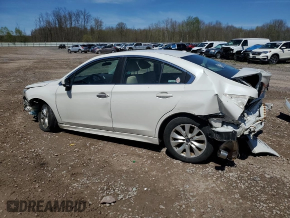 2015 Subaru Legacy Premium with VIN 4S3BNAC65F3059892, listed as a Copart auction lot 55296705 with 147,139 mi miles and Salvage title. Bid and sale history available at DreamBid. Image 2.