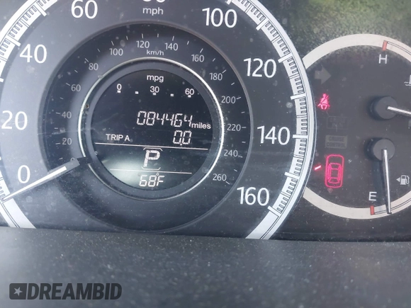 2014 Honda Accord Sedan LX with VIN 1HGCR2F3XEA082094, listed as a IAAI auction lot 42130080 with 84,464 mi miles. Bid and sale history available at carsss.com. Image 7.